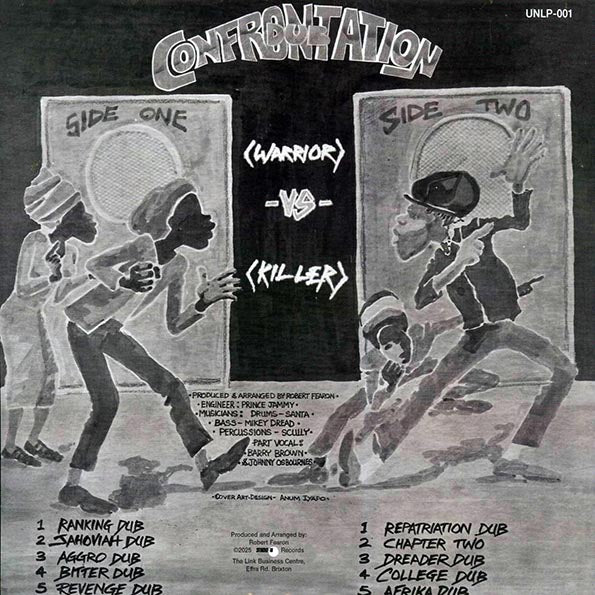Jah Shaka, Fatman, Prince Jammy - Dub Confrontation Warrior Vs Killer (LP) - PureSound Records