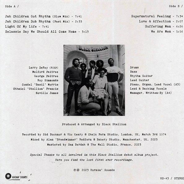 Black Stallion - We Are Men (LP) - PureSound Records