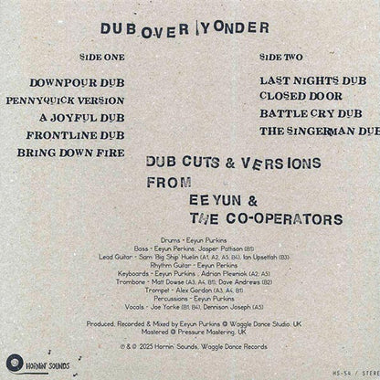 Eeyun & The Co-operators - Dub Over Yonder (LP) - PureSound Records
