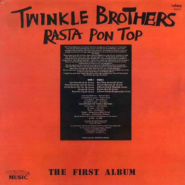 Twinkle Brothers - Rasta Pon Top: The First Album (LP)