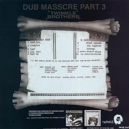 Twinkle Brothers - Dub Massacre Part 3 (LP)
