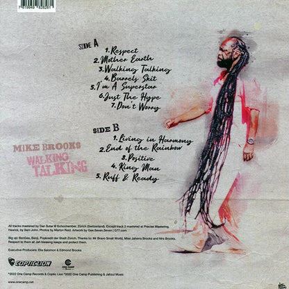 Mike Brooks - Walking Talking (LP) - PureSound Records