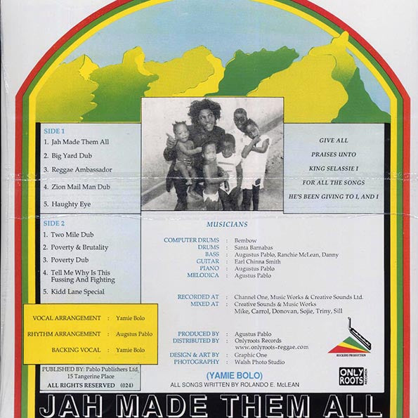 Yami Bolo - Jah Made Them All (LP)