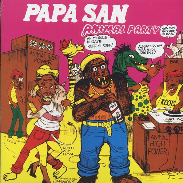 Papa San - Animal Party (LP) - PureSound Records