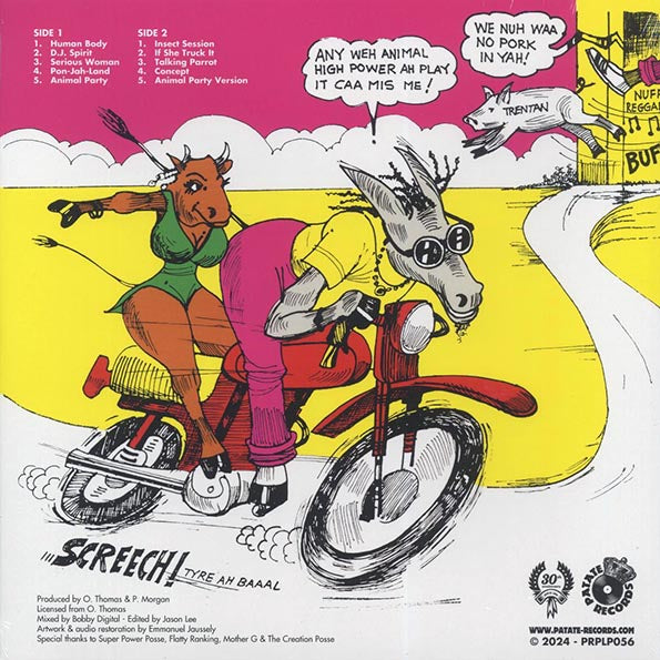 Papa San - Animal Party (LP) - PureSound Records