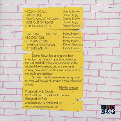 Dennis Brown, Harry Hippy - Dennis Brown Meets Harry Hippy (LP) - PureSound Records