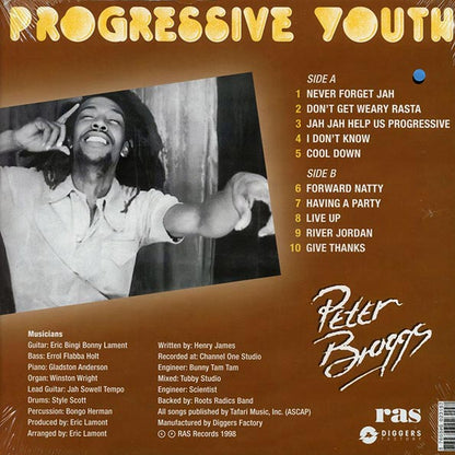 Peter Broggs - Progressive Youth (180g) (LP) - PureSound Records