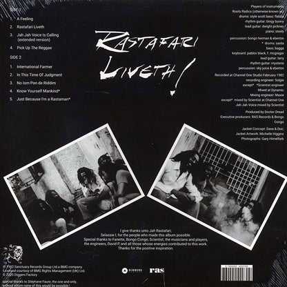 Peter Broggs - Rastafari Liveth! (180g) (LP) - PureSound Records