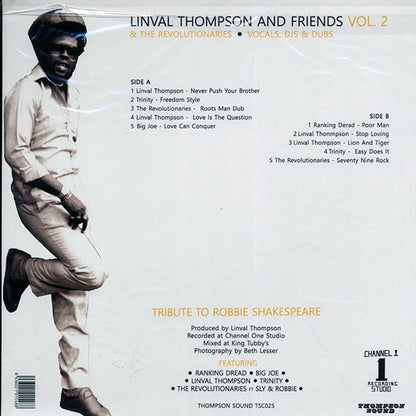 Ranking Dread, Linval Thompson, Trinity, The Revolutionaries, Etc. - Linval Thompson And Friends & The Revolutionaries Volume 2 (LP)