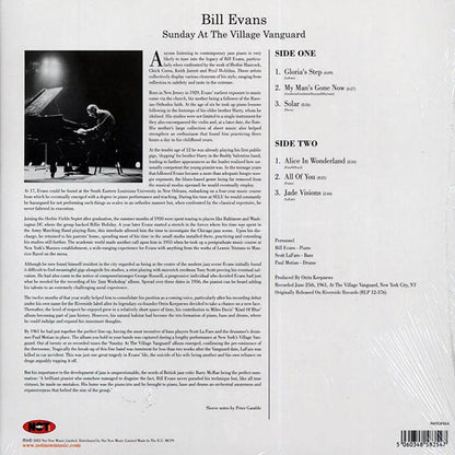 Bill Evans - Sunday At The Village Vanguard (180g) (LP) - PureSound Records