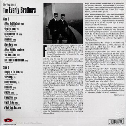 The Everly Brothers - The Very Best Of The Everly Brothers (180g) (LP)