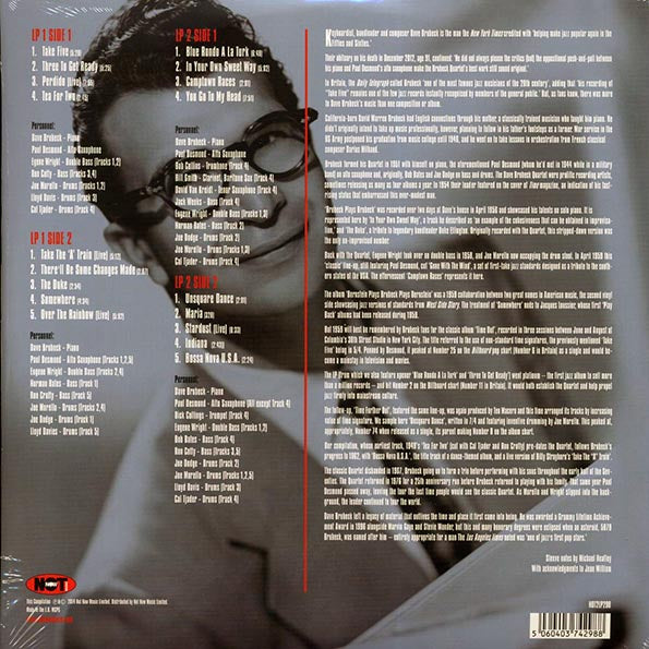 Dave Brubeck - The Very Best Of Dave Brubeck (2xLP) (LP) - PureSound Records