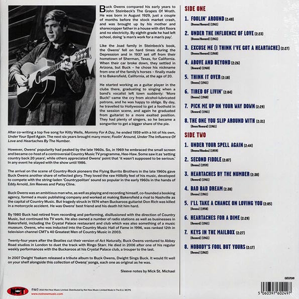 Buck Owens - The Essential Buck Owens (LP) - PureSound Records