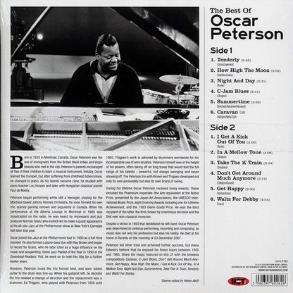 Oscar Peterson - The Best Of Oscar Peterson (LP) - PureSound Records