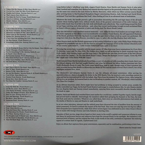 The Rat Pack (Frank Sinatra, Dean Martin, Sammy Davis Jr.) - The Platinum Collection (48 tracks) (3xLP) (LP)