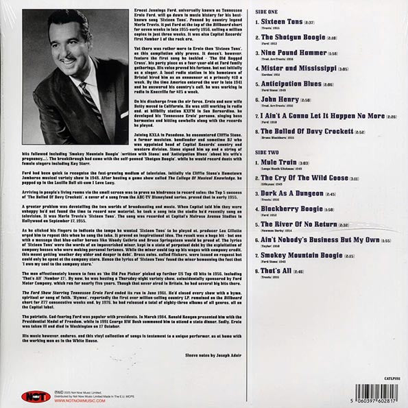 Tennessee Ernie Ford - The Very Best Of Tennessee Ernie Ford (LP)