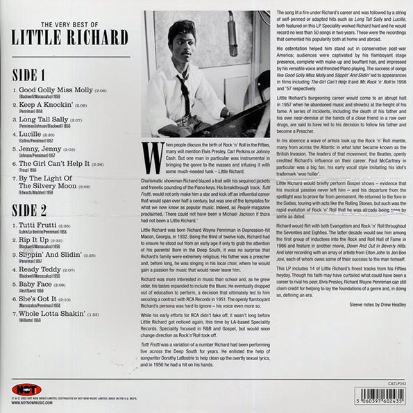 Little Richard - The Very Best Of Little Richard (LP) - PureSound Records