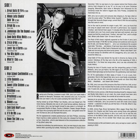 Jerry Lee Lewis - Greatest Hits (LP) - PureSound Records