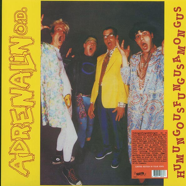 Adrenalin OD - Humungousfungusamongus (ltd. ed.) (LP) - PureSound Records