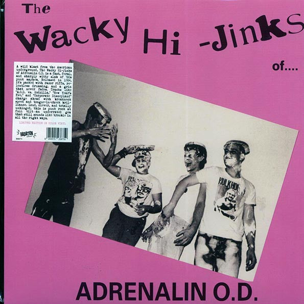 Adrenalin OD - The Wacky Hi-Jinks Of Adrenalin OD (ltd. ed.) (LP) - PureSound Records