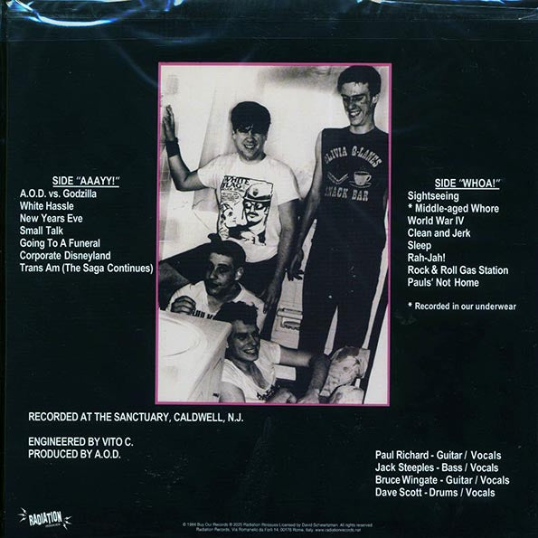 Adrenalin OD - The Wacky Hi-Jinks Of Adrenalin OD (ltd. ed.) (LP) - PureSound Records
