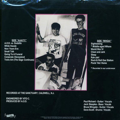 Adrenalin OD - The Wacky Hi-Jinks Of Adrenalin OD (ltd. ed.) (LP) - PureSound Records