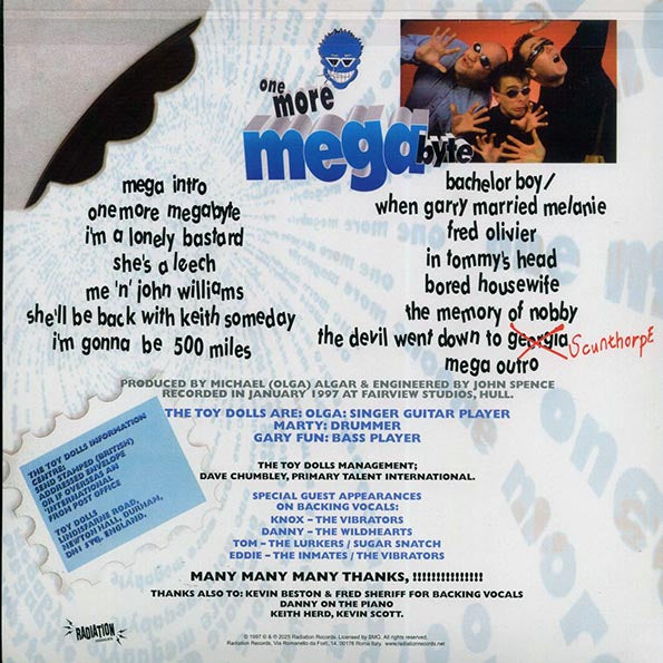 The Toy Dolls - One More Megabyte (LP)