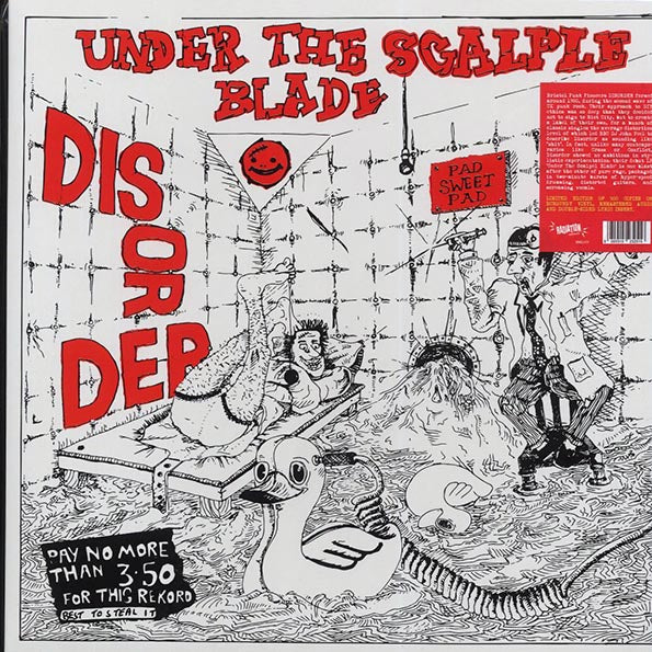 Disorder - Under The Scalple Blade (ltd. 500 copies made) (LP) - PureSound Records