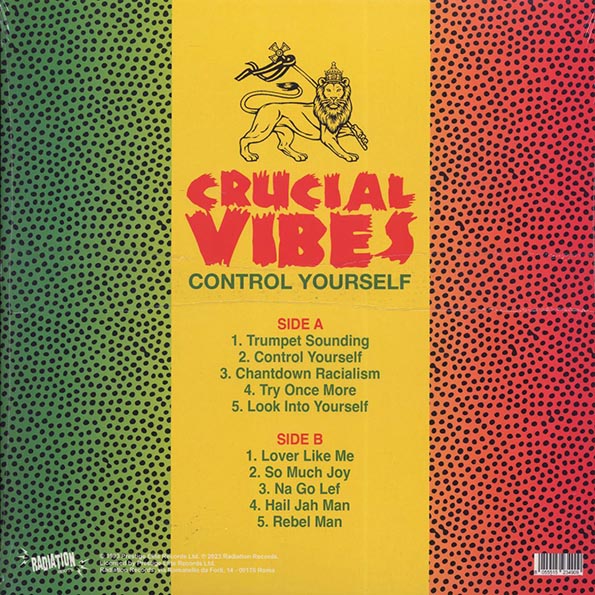 Crucial Vibes - Control Yourself (LP) - PureSound Records