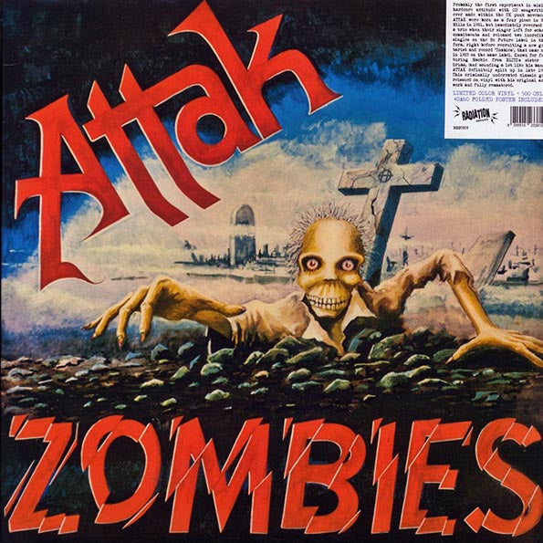 Attak - Zombies (ltd. 500 copies made) (LP) - PureSound Records