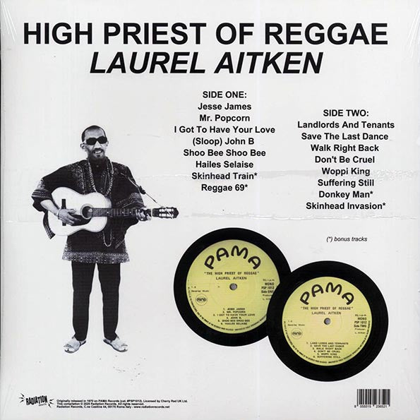 Laurel Aitken - The High Priest Of Reggae (LP) - PureSound Records