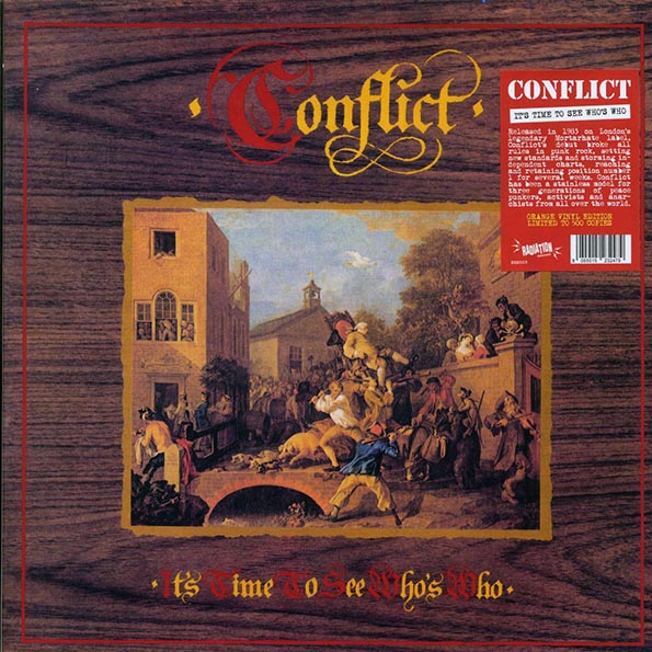 Conflict - It's Time To See Who's Who (ltd. 500 copies made) (LP) - PureSound Records