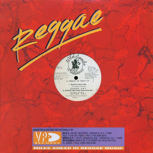 Supercat - Search And Find; Supercat - Search And Find (Rub A Dub Mix)  /  Supercat - Search And Find (Acapella); City Heat Band - Search And Find (12")