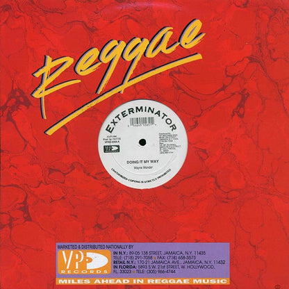 Mikey General, Sizzla - Black & Proud  /  Wayne Wonder - Doing It My Way (12")