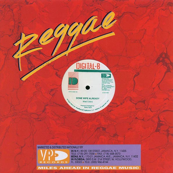 Mad Cobra - Done Wife Already  /  Donovan Steele, Daddy Screw - Tell Him Gwaan (12")