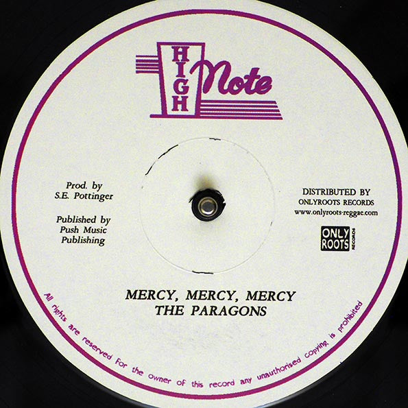 The Paragons, Jah Stone, Tommy McCook & The Supersonics - Riding High  (Extended MIx) /  The Paragons - Mercy, Mercy, Mercy (Extended MIx) (12")
