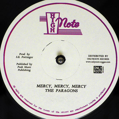 The Paragons, Jah Stone, Tommy McCook & The Supersonics - Riding High  (Extended MIx) /  The Paragons - Mercy, Mercy, Mercy (Extended MIx) (12")