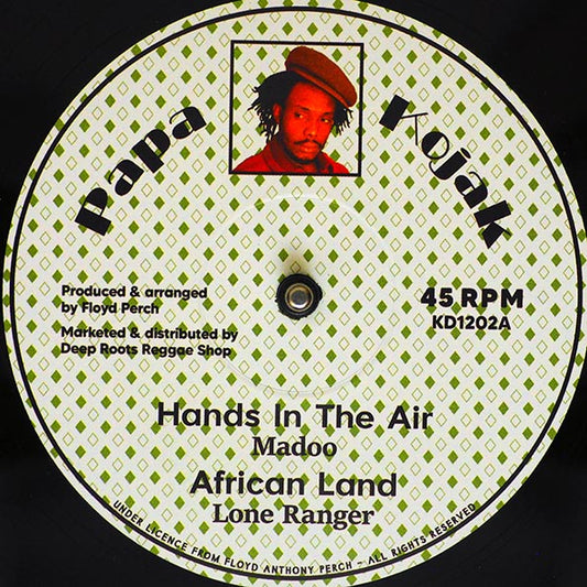 Madoo - Hands In The Air; Lone Ranger - African Land  /  Scientist - Land Of Rockers (12")