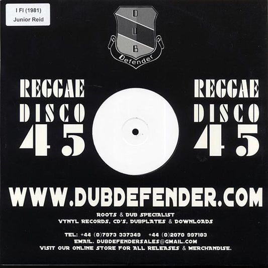 Jr. Reid - If I (Extended Mix)  /  If I Dub (12")
