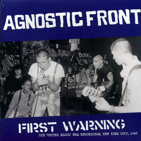 Agnostic Front - First Warning: The United Blood Era Recordings, New York City, 1983 (ltd. ed.) (LP) - PureSound Records