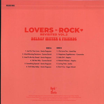 Sugar Minott, Janet Kay, Heptics, Sonia Ferrguson, Tyrone David, Etc. - Delroy Witter & Friends Lovers Rock Revisited Volume 2: Sound Of Success (LP)