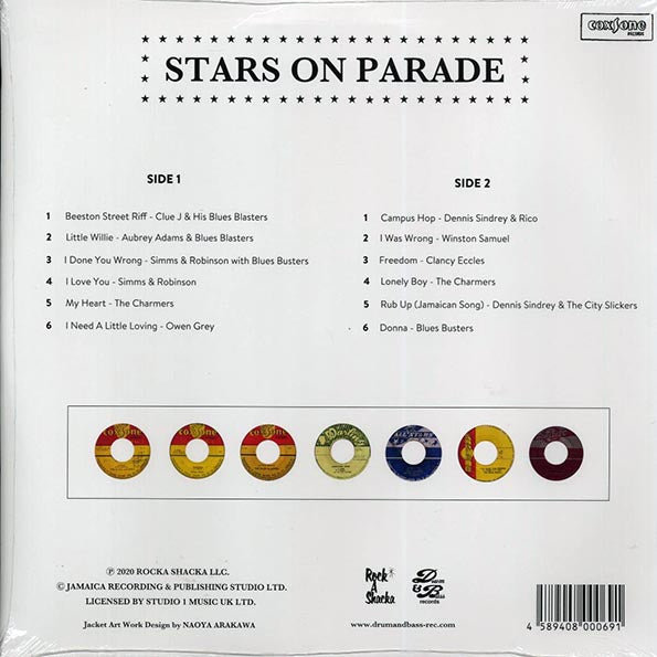 Clancy Eccles, The Charmers, Clue J & His Blues Blasters, Etc. - Stars On Parade (LP) - PureSound Records