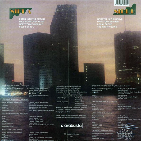 Pluto - Rhythm Of The City (LP) - PureSound Records