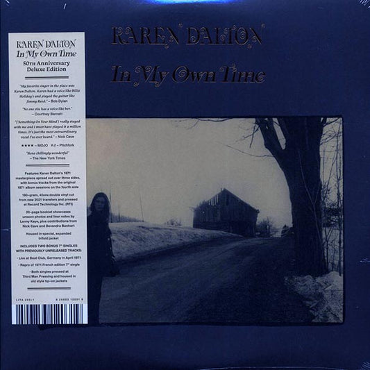 Karen Dalton - In My Own Time: 50th Anniversary Deluxe Edition (50th Anniv. Ed.) (+bonus tracks) (2xLP) (deluxe edition) (RTI press) (incl. 2 x bonus 45rpm records (LP) - PureSound Records