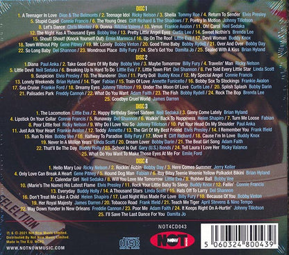 Paul Anka, Annette Funicello, Bobby Vee, Ricky Nelson, Billy Fury, Etc. - 100 Teen Idol Hits (100 tracks) (4xCD) (CD)