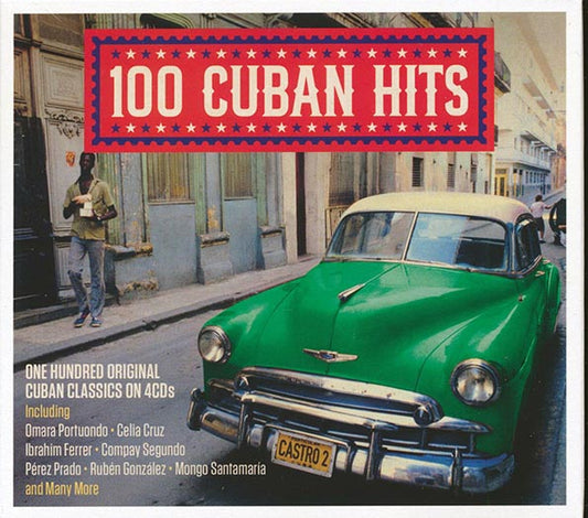 Celia Cruz, Compay Segundo, Perez Prado, Mongo Santamaria - 100 Cuban Hits (100 tracks) (4xCD) (CD)