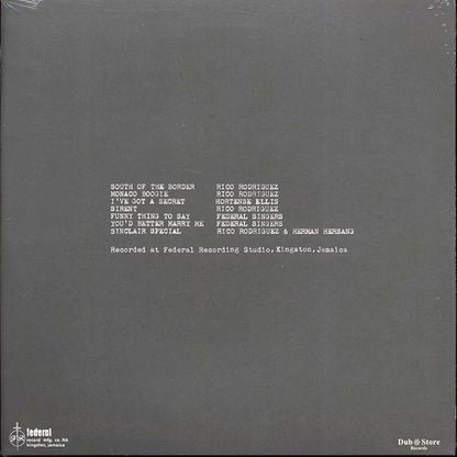 Rico Rodriguez, Hortense Ellis, Federal Singers, Herman Hersang - Unreleased Early Recordings: Shuffle Boogie 1960 (LP)
