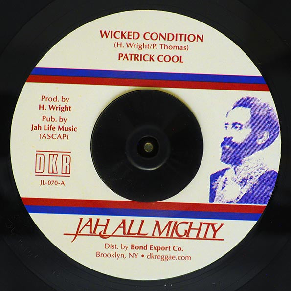 Patrick Cool - Wicked Condition  /  Wicked Dub (7")