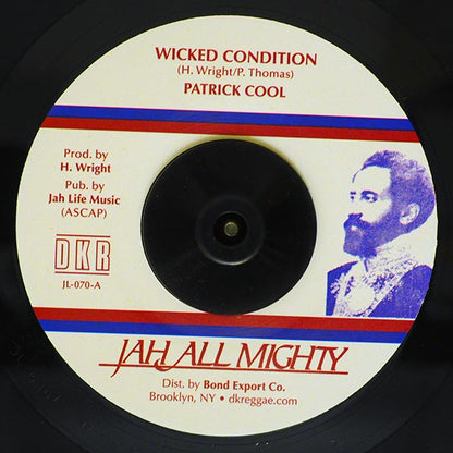Patrick Cool - Wicked Condition  /  Wicked Dub (7")
