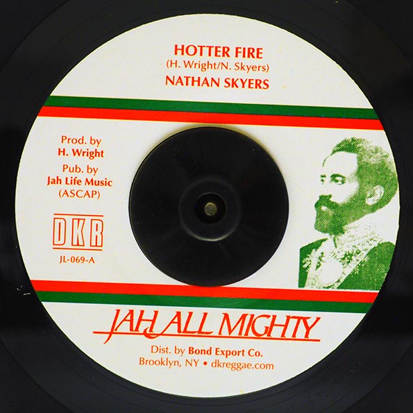Nathan Skyers - Hotter Fire  /  Hotter Dub (7")